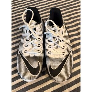Nike Air Max Infuriate II White Black Basketball Shoes 943810-100 Mens 4.5Y